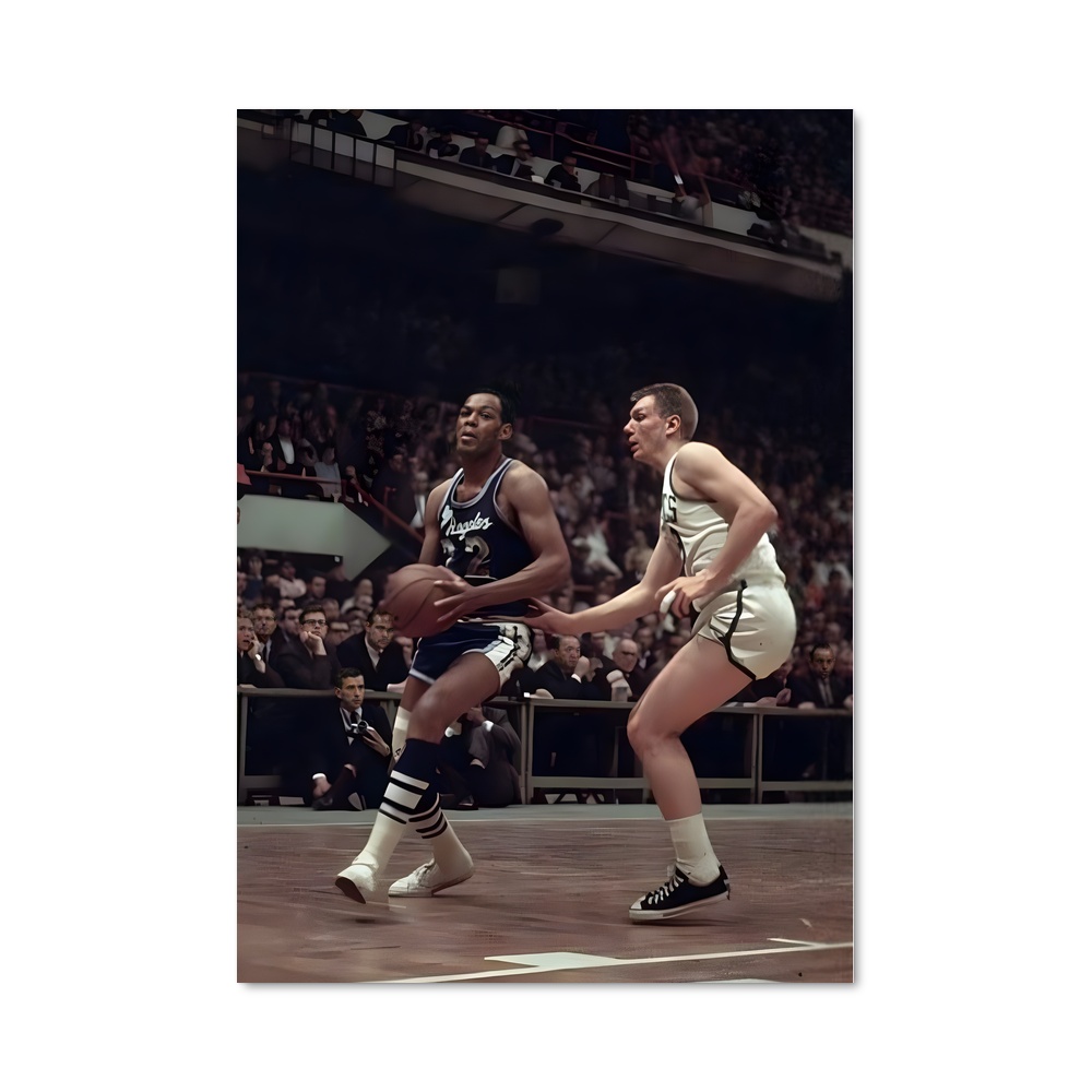 Poster Elgin baylor – affiche Basketball